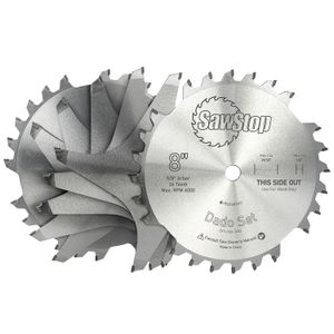 Premium Dado Set 203.2 X 15.875 X 24t 4 X 1/4